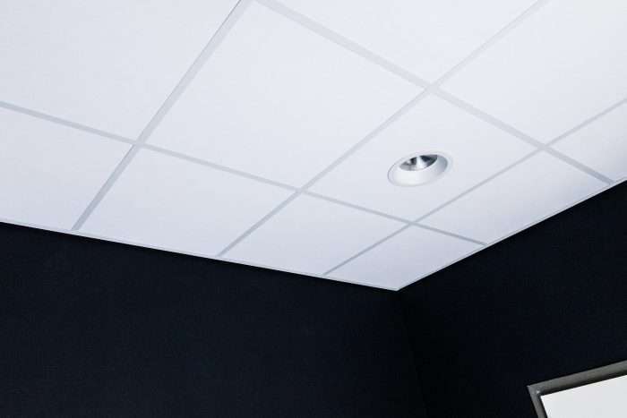LED Downlighter DLR 145 - wit - Systeemplafond uit