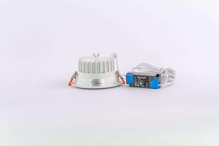 LED Downlighter DLR 145 - wit - achterzijde
